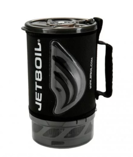 JETBOIL ГОРЕЛКА ГАЗОВАЯ С КОТЕЛКОМ FLASH 1L CARBON JB-FLCBN