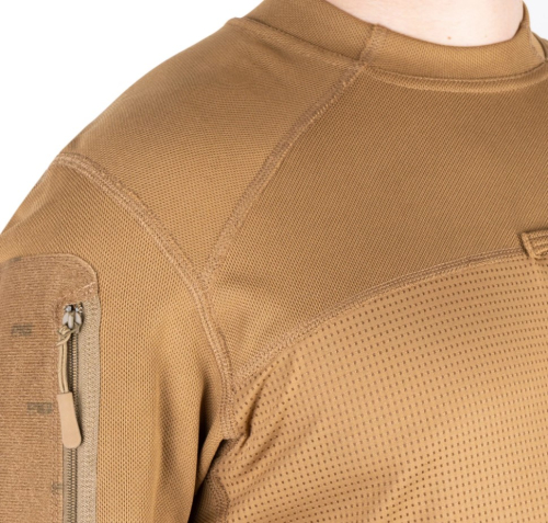 P1G-TAC ФУТБОЛКА ПОЛЬОВА LACERTA L/S COYOTE BROWN UA281-29854-LS-CB