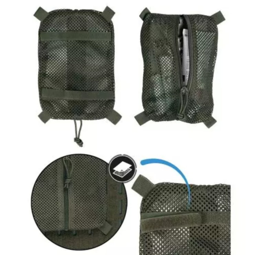 MIL-TEC ПІДСУМОК УНІВЕРСАЛЬНИЙ MESH BAG WITH VELCRO S OLIVE 16003501