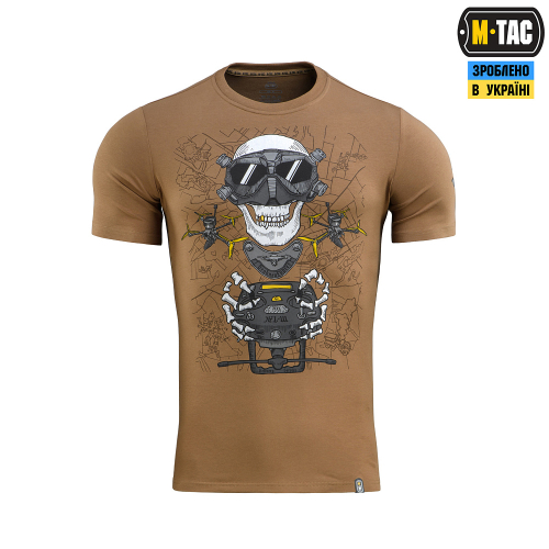 M-TAC ФУТБОЛКА DROHNENFÜHRER COYOTE BROWN