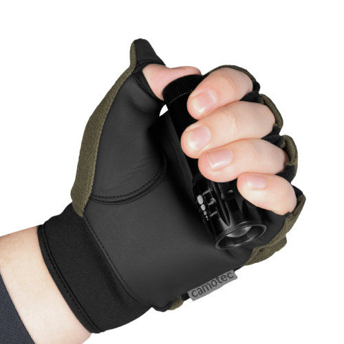 CAMO-TEC ПЕРЧАТКИ ЗИМНИЕ GRIP MAX WINDSTOPPER OLIVE 6606