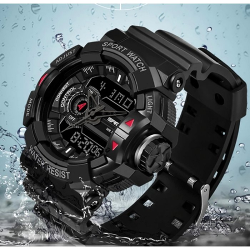 SANDA ЧАСЫ ТАКТИЧЕСКИЕ BOX BLACK 25404