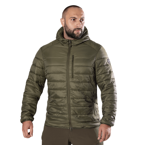 CAMO-TEC ЛЕГКИЙ ПУХОВІК STORM HOOD 2.0 OLIVE 8393 