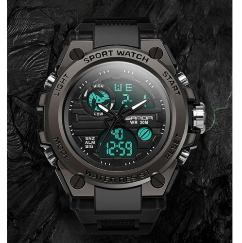 SANDA ЧАСЫ TATTOO BLACK 24692