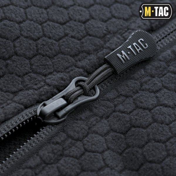 M-TAC КУРТКА HEXAGON ALPHA MICROFLEECE JACKET BLACK