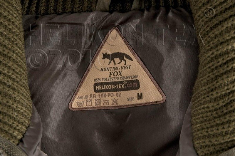 HELIKON-TEX ЖИЛЕТ FOX HUNTING VEST OLIVE GREEN H1437-02
