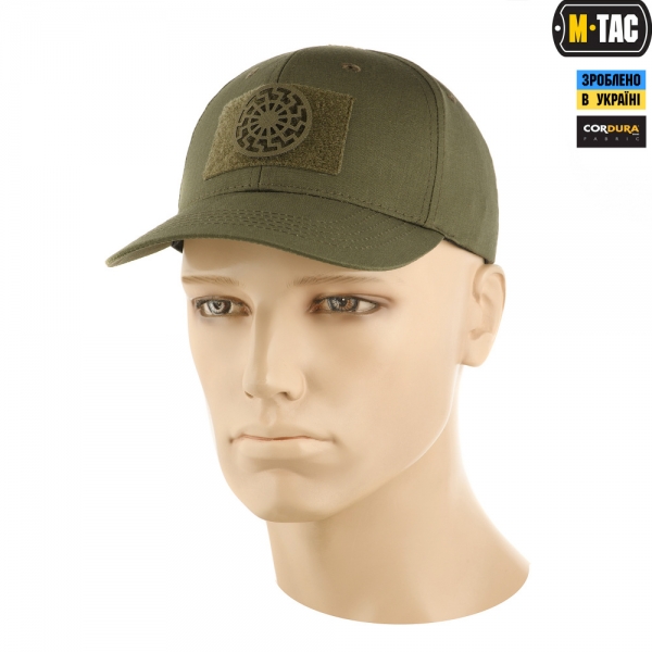 M-TAC НАШИВКА ЧОРНЕ СОНЦЕ СКРІЗНА LASER CUT RANGER GREEN