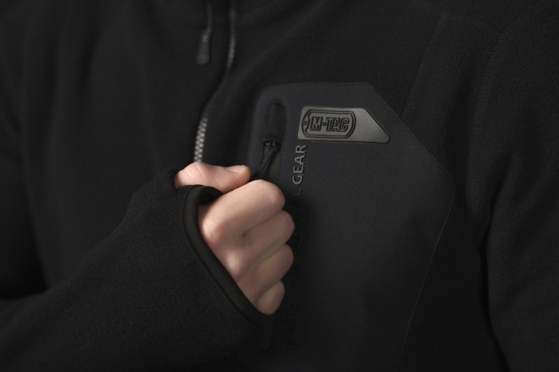 M-TAC КОФТА STEALTH MICROFLEECE DARK NAVY BLUE