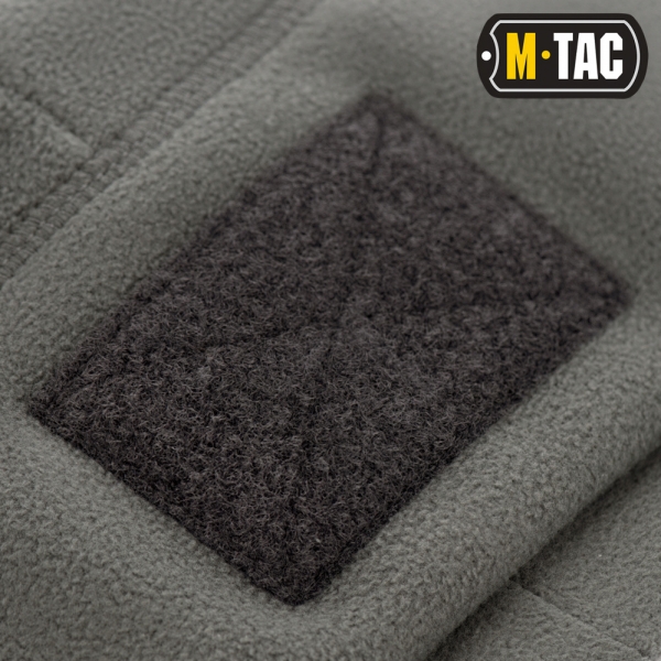 M-TAC ШАПКА WATCH CAP ELITE ФЛИС (270Г/М2) С ЛИПУЧКОЙ GREY