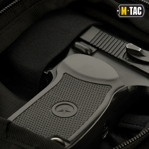 M-TAC СУМКА-КОБУРА ПОЯСНАЯ ELITE GEN.II С ЛИПУЧКОЙ BLACK