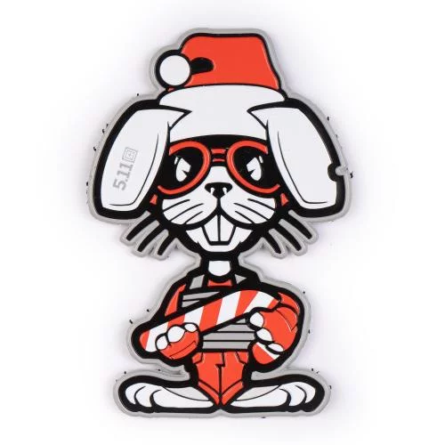 5.11 НАШИВКА XMAS BUNNY PATCH MULTI 511-XMAS-02