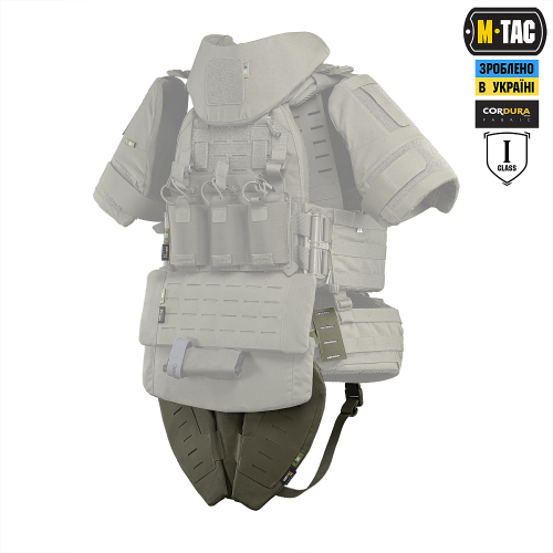 M-TAC БАЛЛИСТИЧЕСКАЯ ЗАЩИТА ПАХА GROIN PROTECTION 1 КЛАСС ЗАЩИТЫ (FMS) RANGER GREEN