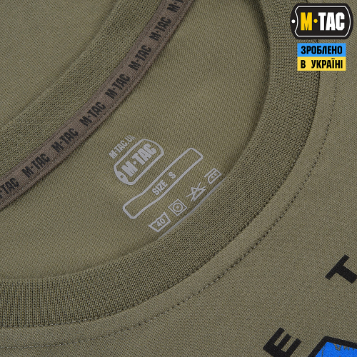 M-TAC ФУТБОЛКА UA SIDE ДЛИННЫЙ РУКАВ LIGHT OLIVE