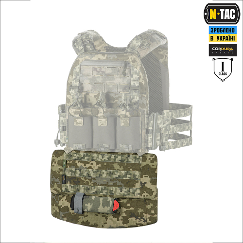 M-TAC ЗАЩИТА ЖИВОТА С БАЛЛИСТИЧЕСКИМ ПАКЕТОМ 1 КЛАСС ЗАЩИТЫ (FMS) MOLLE MM14