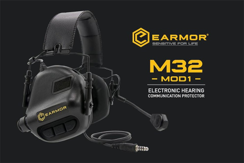 EARMOR ТАКТИЧЕСКИЕ НАУШНИКИ OPSMEN M32 COYOTE BROWN HS1571