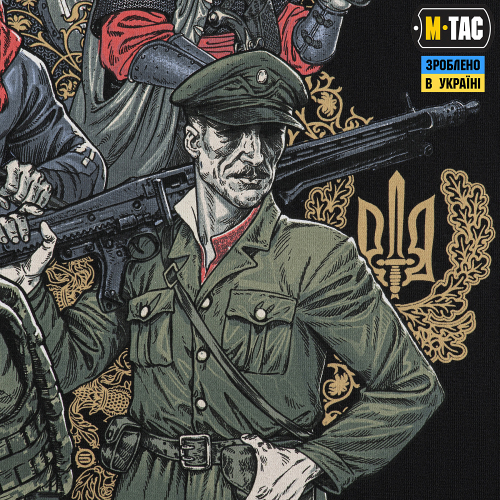 M-TAC ФУТБОЛКА ПОКОЛІННЯ BLACK