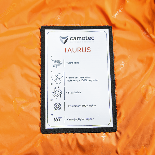CAMO-TEC ЛЕГКИЙ ПУХОВИК TAURUS BLACK 7565