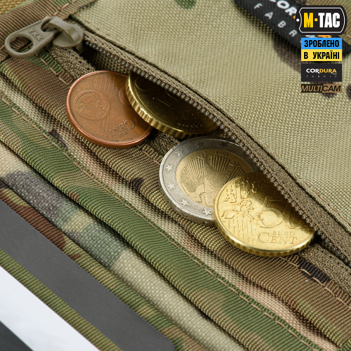M-TAC ГАМАНЕЦЬ TACTICAL WALLET ELITE MULTICAM