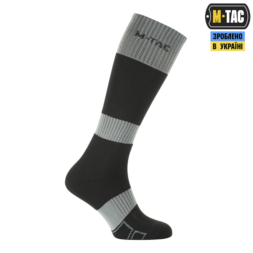 M-TAC ШКАРПЕТКИ ЗИМОВІ RANGER WOOL BLACK/GREY
