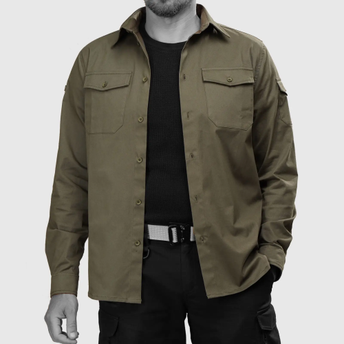 UATAC СОРОЧКА PRESIDENT LINE LIGHT OLIVE 523225