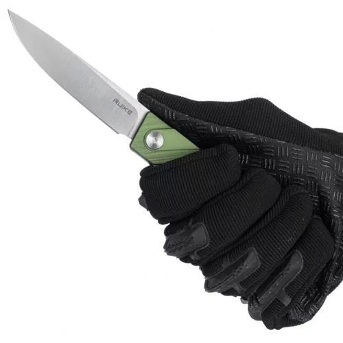 RUIKE НОЖ СКЛАДНОЙ GREEN P878-AG