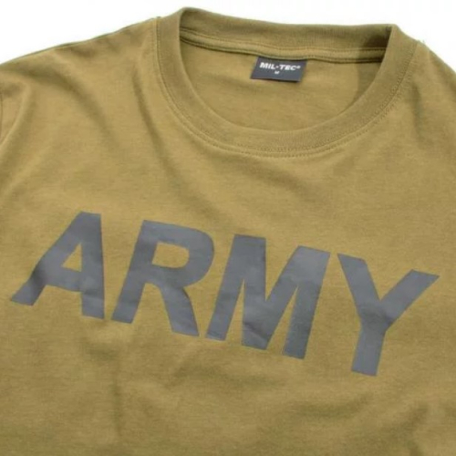 MIL-TEC ФУТБОЛКА З ПРИНТОМ ARMY OLIVE 11063001