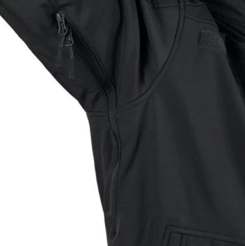 MIL-TEC КУРТКА ДЕМИСЕЗОННАЯ SOFTSHELL JACKET SCU BLACK 10864002