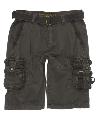 MIL-TEC ШОРТЫ VINTAGE SURVIVAL BLACK 11404502-906