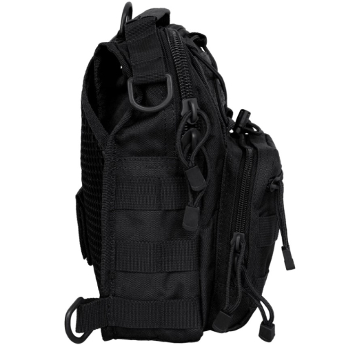 MFH РЮКЗАК ОДНОЛЯМОЧНИЙ SHOULDER BAG BLACK 30700A