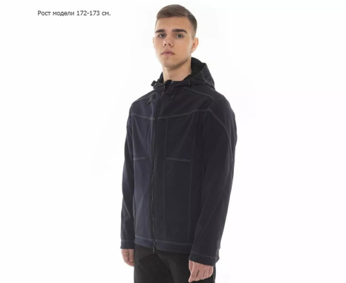 CHAMELEON КУРТКА SOFT SHELL WOLF NAVY 0762-35-20