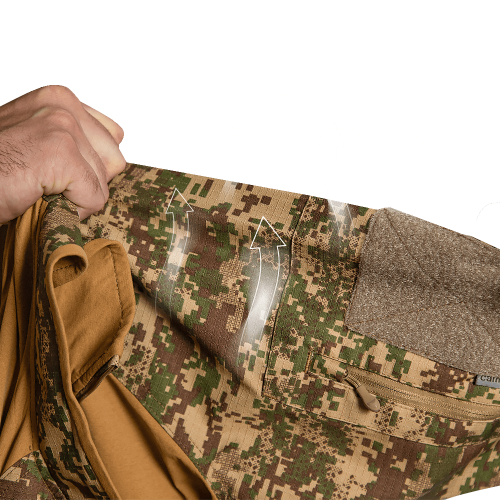 CAMO-TEC БОЕВАЯ РУБАШКА RAID RIP-STOP SORONA ХИЖАК НГУ COYOTE 8711