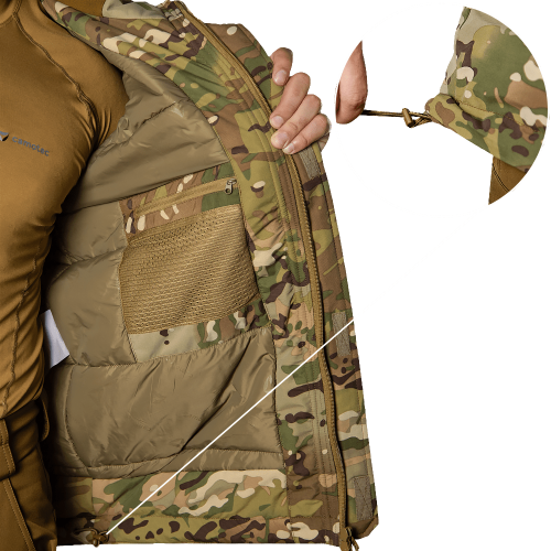 CAMO-TEC КУРТКА DEFENDER 7LVL CLIMAGUARD MULTICAM 8367