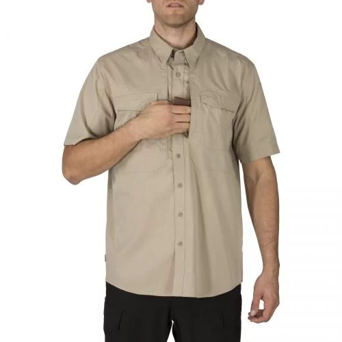 5.11 СОРОЧКА ТАКТИЧНА STRYKE SHORT SLEEVE SHIRT KHAKI 71354ABR-055