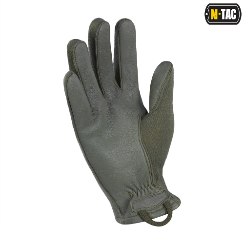 M-TAC ПЕРЧАТКИ NOMEX SPORT LEATHER OLIVE