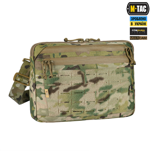 M-TAC СУМКА ADMIN BAG LARGE ELITE З ЛИПУЧКОЮ MULTICAM