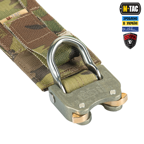 M-TAC РЕМЕНЬ RANGE BELT D-RING COBRA BUCKLE GEN.IV MULTICAM