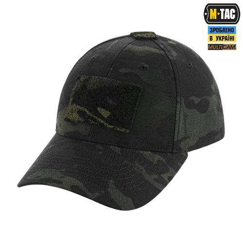 M-TAC БЕЙСБОЛКА ELITE ТАКТИЧНА NYCO EXTREME MULTICAM BLACK