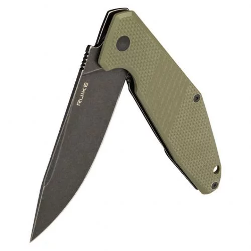 RUIKE НОЖ СКЛАДНОЙ GREEN D191-G