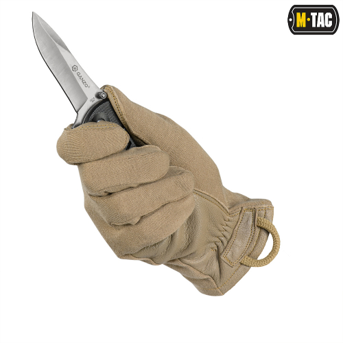 M-TAC ПЕРЧАТКИ NOMEX SPORT LEATHER COYOTE