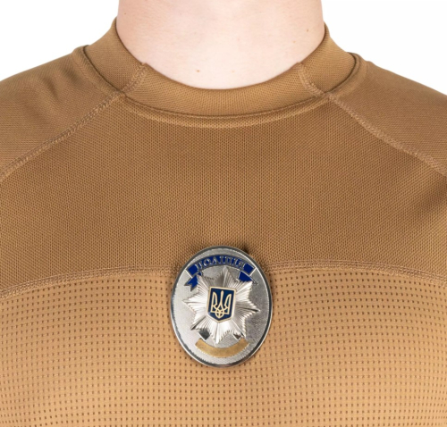 P1G-TAC ФУТБОЛКА ПОЛЬОВА LACERTA L/S COYOTE BROWN UA281-29854-LS-CB