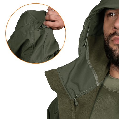 CAMO-TEC КУРТКА STALKER SOFTSHELL OLIVE 7225