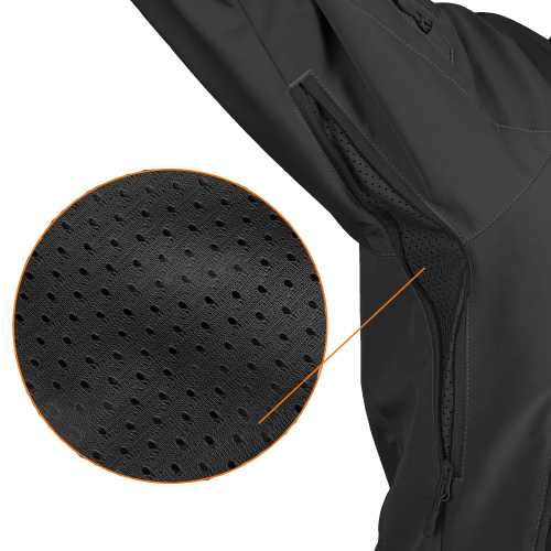 CAMO-TEC КУРТКА STALKER SOFTSHELL BLACK 7226