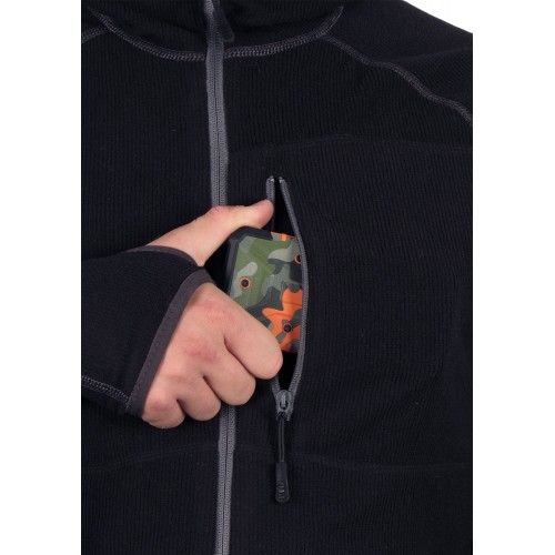 P1G-TAC ТОЛСТОВКА ФЛІСОВА PILGRIM BLACK UA281-29958-BK
