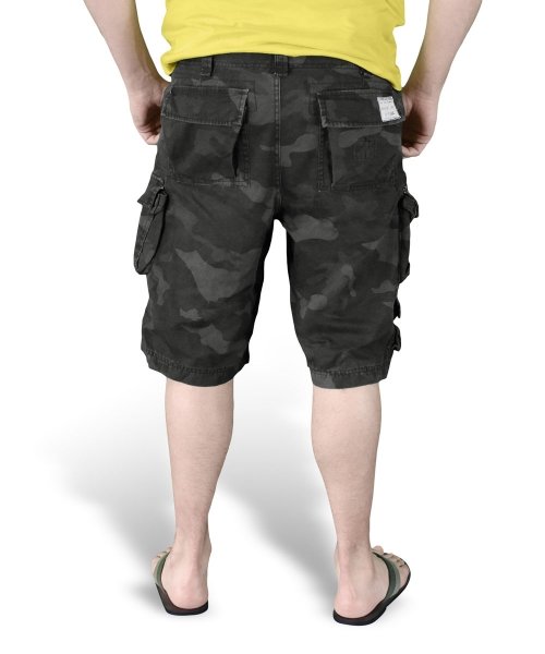 SURPLUS ШОРТЫ TROOPER BLACK CAMO 07-5600-42