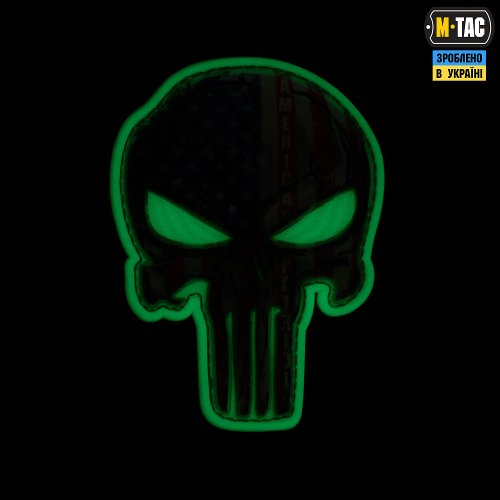 M-TAC НАШИВКА PUNISHER ТРИЗУБ GID