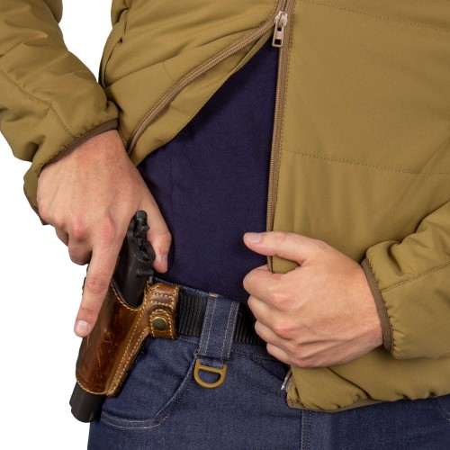P1G-TAC КУРТКА ДЕМИСЕЗОННАЯ CALIDUM POLARTEC POWER FILL MIL-SPEC COYOTE BROWN UA281-91009-CB