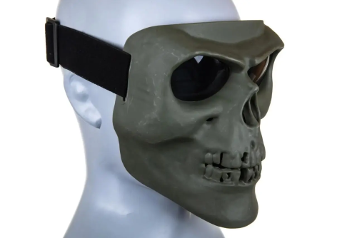 WOSPORT ЗАХИСНА МАСКА SKELETON FULL FACE OLIVE WSP-28-039810