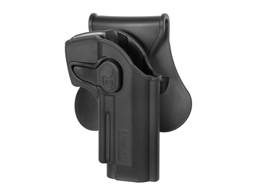 AMOMAX КОБУРА ПЛАСТИКОВА ДЛЯ BERETTA M9/92F BLACK HS1629