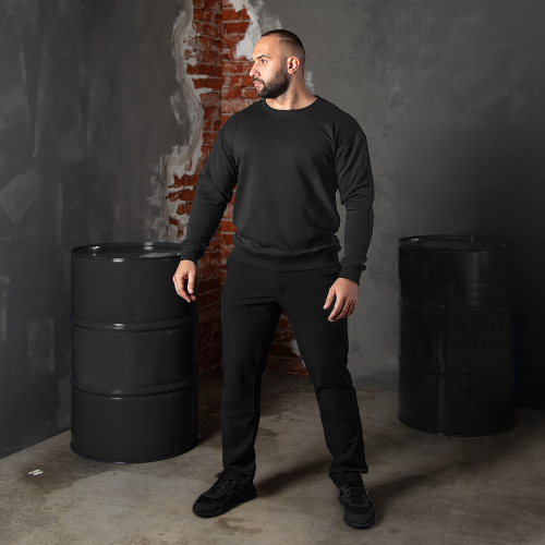CAMO-TEC СВІТШОТ BASIC 3.0 BLACK 8504