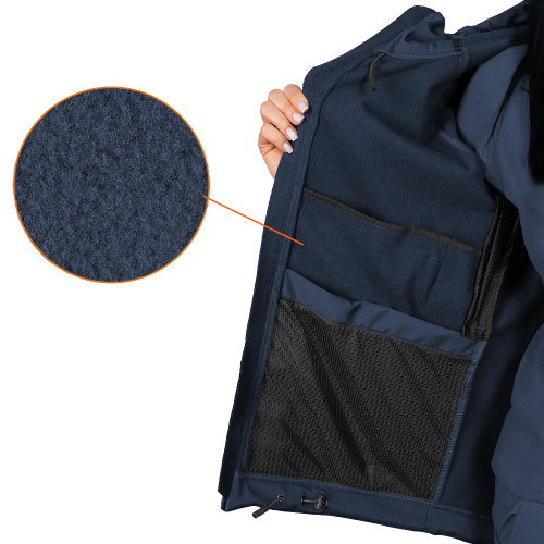 CAMO-TEC КУРТКА ЖІНОЧА SOFTSHELL STALKER DARK NAVY BLUE 7443